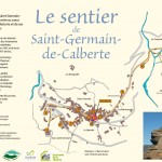 Tracé et présentation du sentier de Saint-Germain-de-Calberte