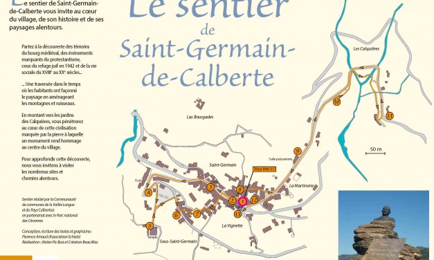 Le sentier de Saint Germain de Calberte