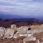 Vue de l'Aigoual sur les Cévennes