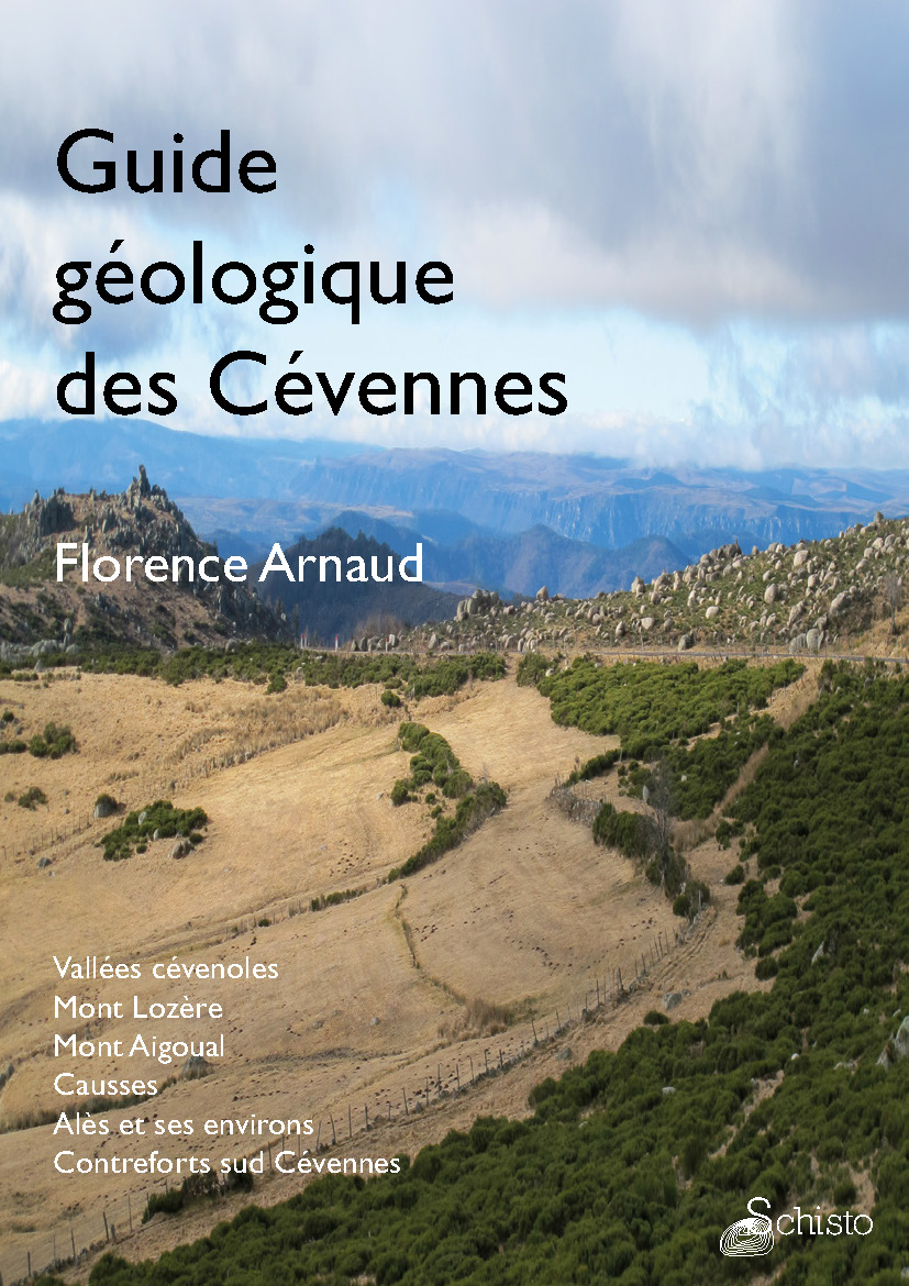 Couverture du guide géologique des Cévennes