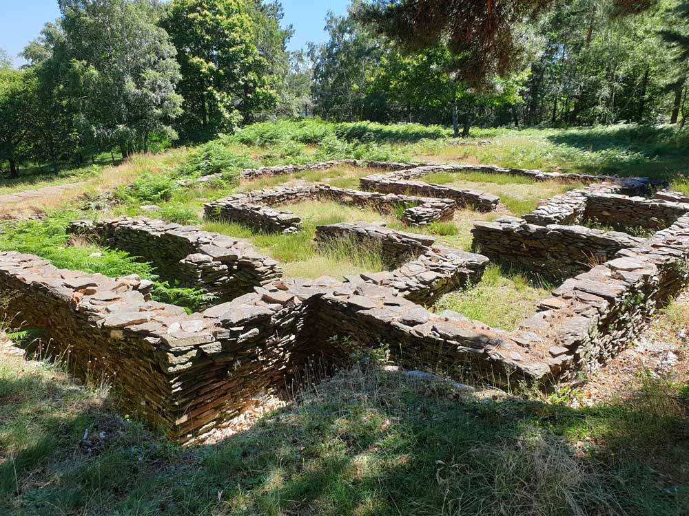 Les ruines de la villa gallo-romaine de Saint-Clément (photo Philippe Gaubert)