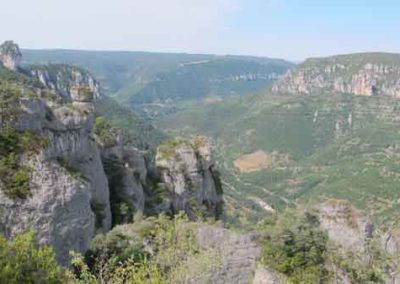 Le causse Mejean, causse de Sauveterre et le causse Noir