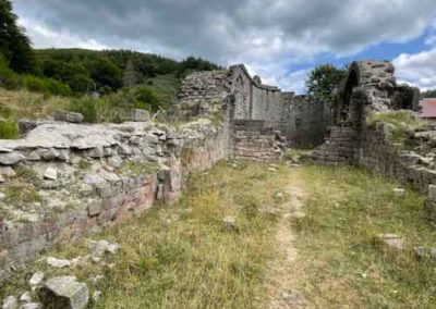 L'abbaye du Bonheur à Camprieu