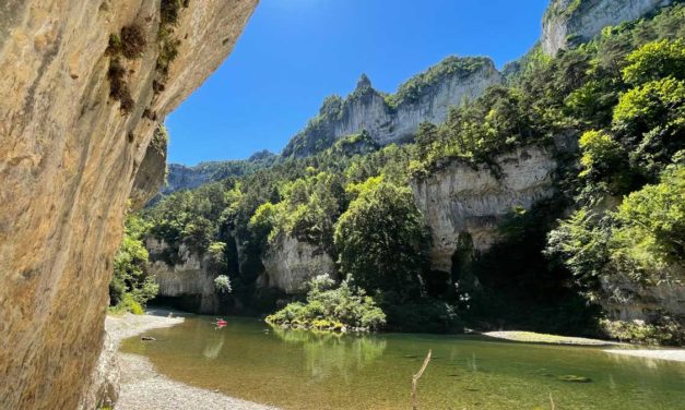 La carte Michelin et l’essor du tourisme en Cévennes… Les gorges du Tarn