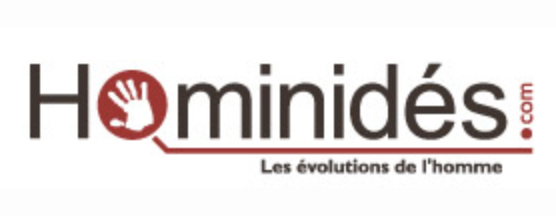 Logo du site sur la préhistoire hominides.com