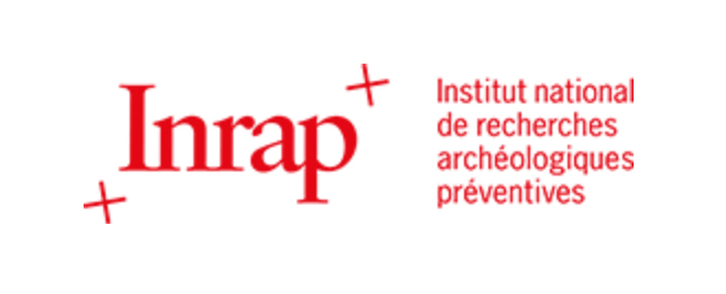Logo de l'INRAP, l'Institut national de recherches archéologiques préventives