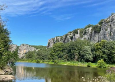 L'abri des Pêcheurs dans les Gorges du Chassezac (Casteljau, Ardèche)
