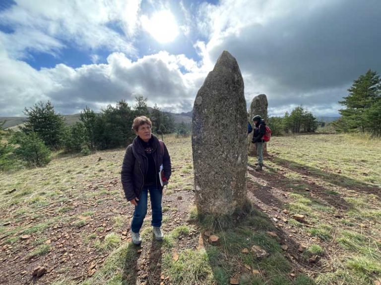 Les menhirs des Bondons Les Cévennes autrement