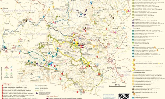 Carte culturelle Causses Cévennes