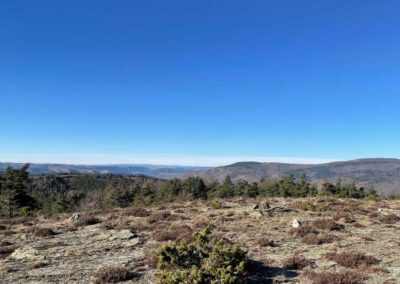 Vue du mont Mars vers le Nord vers les Bondons