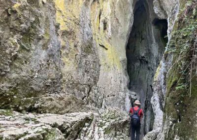 Entrée du réseau actif de la Côtepatière