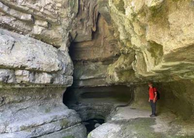 La goule de Sauvas - Réseau superficiel de la Cocalière